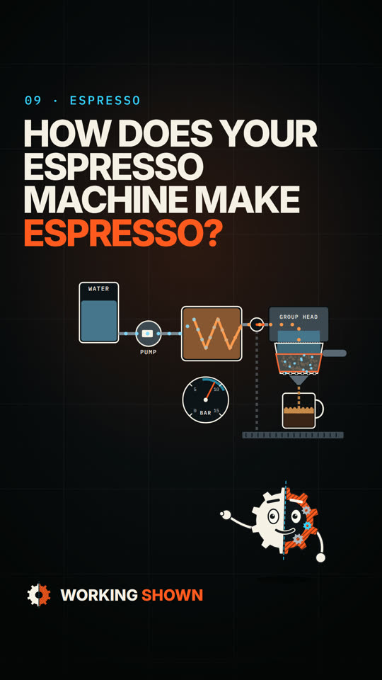Reel cover: So how does your espresso machine actually make espresso?
